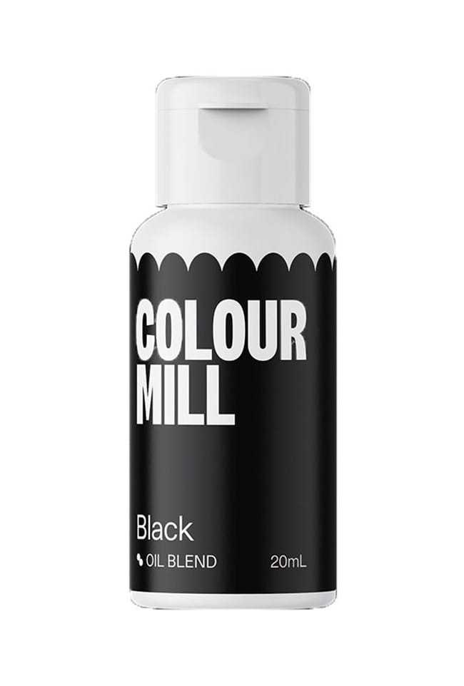 Barwnik olejowy Colour Mill CZARNY BLACK 20ml
